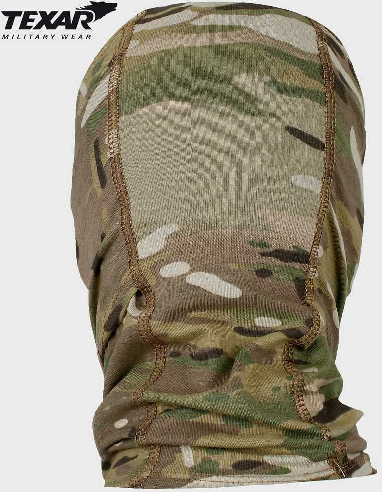 Kepurė Pošalmis Balaklava Texar Ninja Arid MC Camo