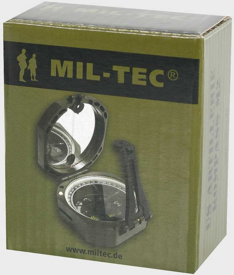 Turistinis kompasas Mil-Tec US M2, Olive