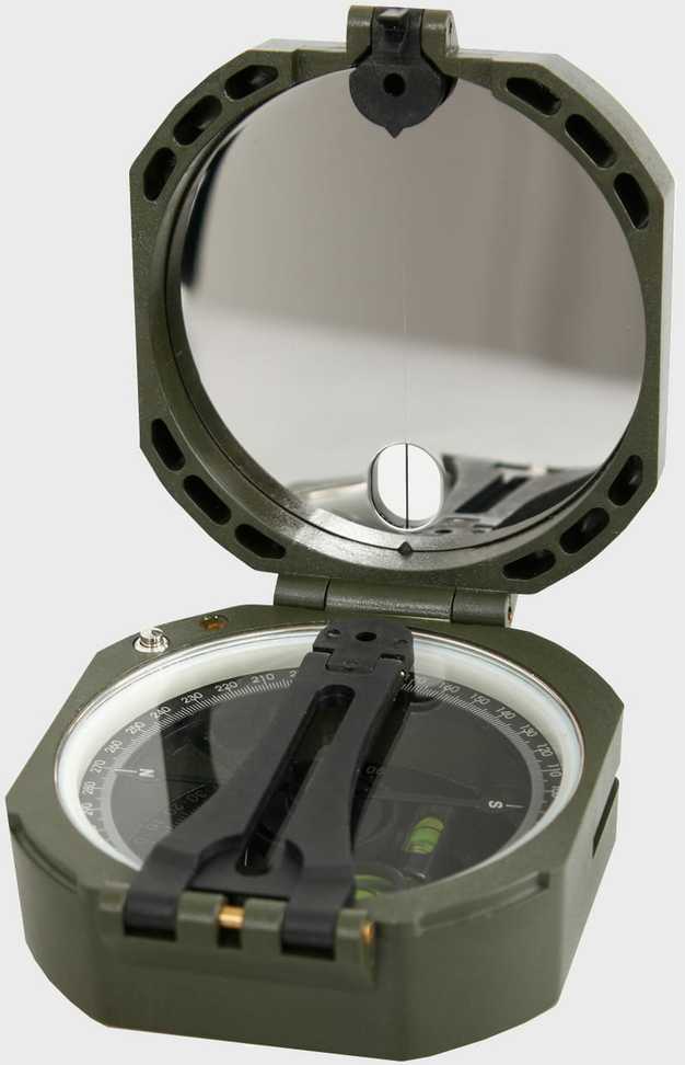 Turistinis kompasas Mil-Tec US M2, Olive