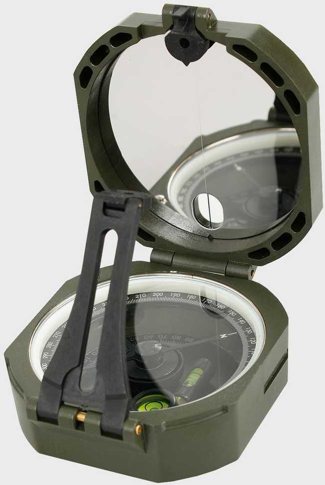 Turistinis kompasas Mil-Tec US M2, Olive
