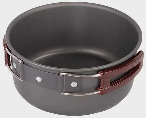 Mil-Tec Cook Set Stainless Steel 1 Person Vieno asmens kelioninis virtuvės reikmenų rinkinys