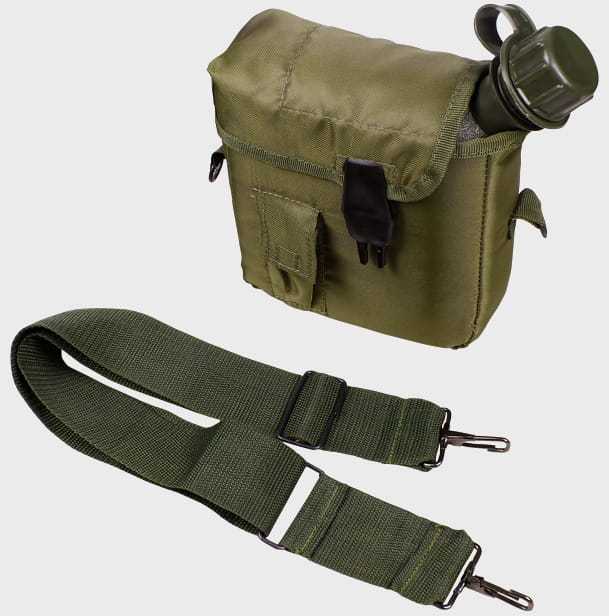 Gertuvė Mil-Tec Canteen-lc2-2qt-us-alice-butelis-2l-alyvuogių