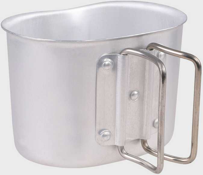 Turistinė gertuvė Vandens butelis Mil-Tec LC2 US 1000 ml BW Tarn