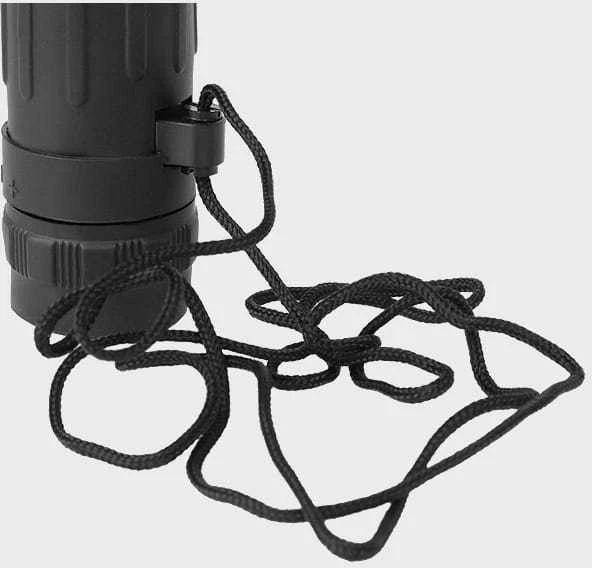 Žiūronai Mil-Tec 10x25 monocular - Juodas - 15705002