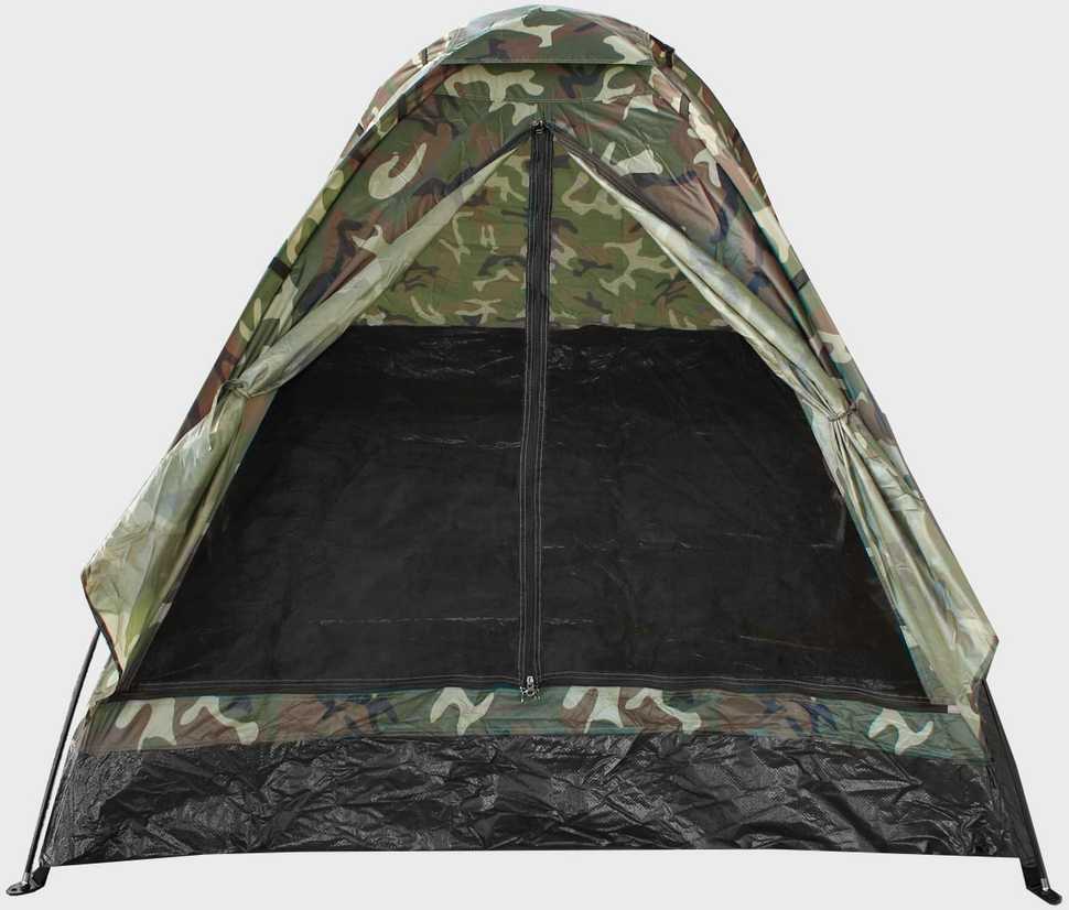 Mil-Tec Apreiškimas: palapinė karinė igloo 2 vietų neperšlampama Woodland.