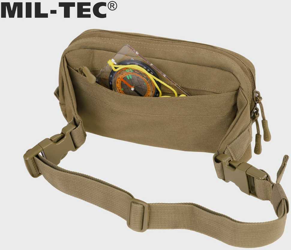Juosmens rankinė Mil-Tec MOLLE, Coyote