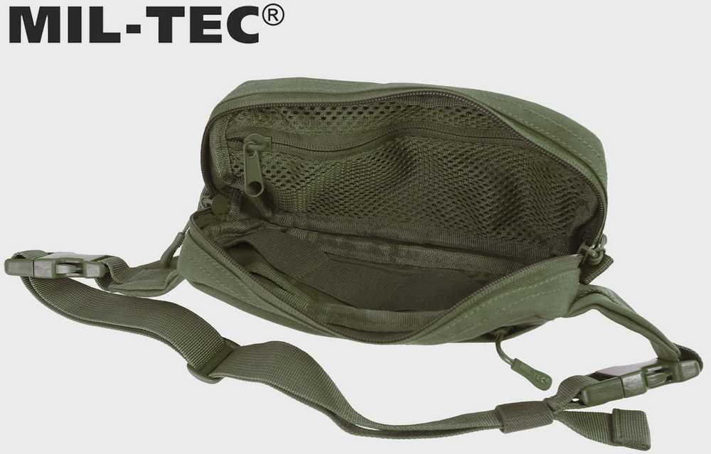 Juosmens rankinė Mil-Tec MOLLE, Olive Žalias