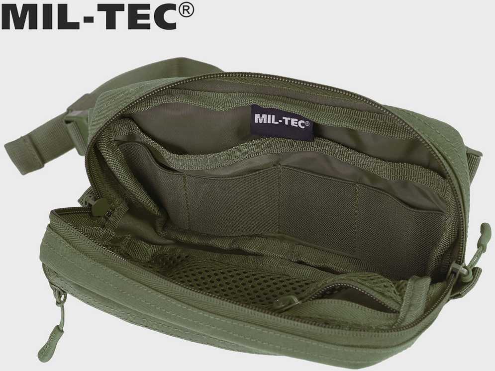 Juosmens rankinė Mil-Tec MOLLE, Olive Žalias