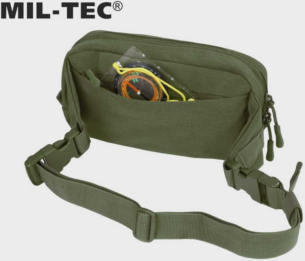 Juosmens rankinė Mil-Tec MOLLE, Olive Žalias