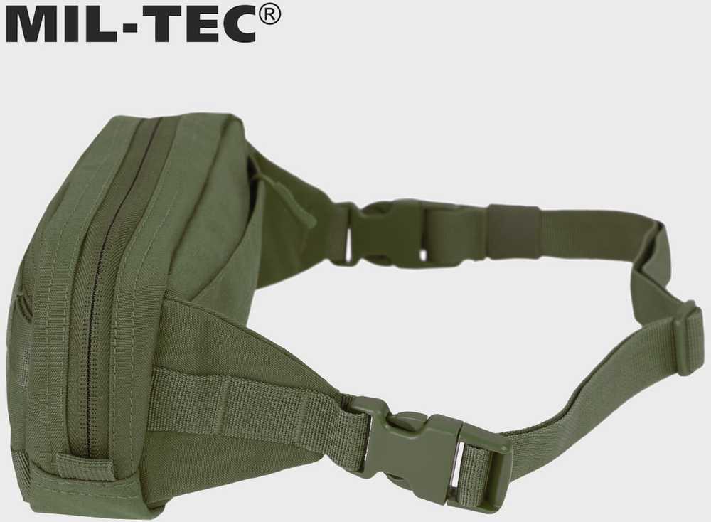 Juosmens rankinė Mil-Tec MOLLE, Olive Žalias