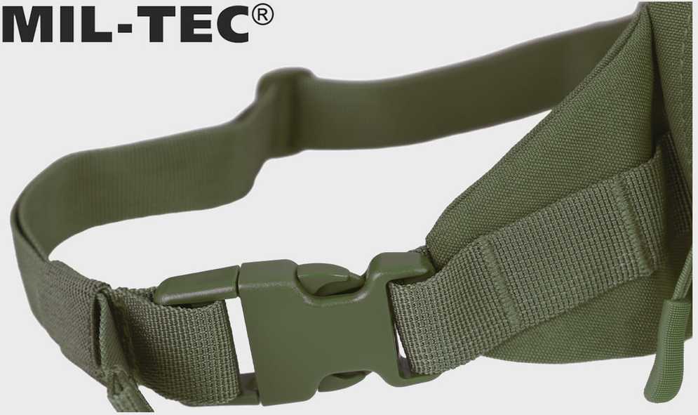 Juosmens rankinė Mil-Tec MOLLE, Olive Žalias