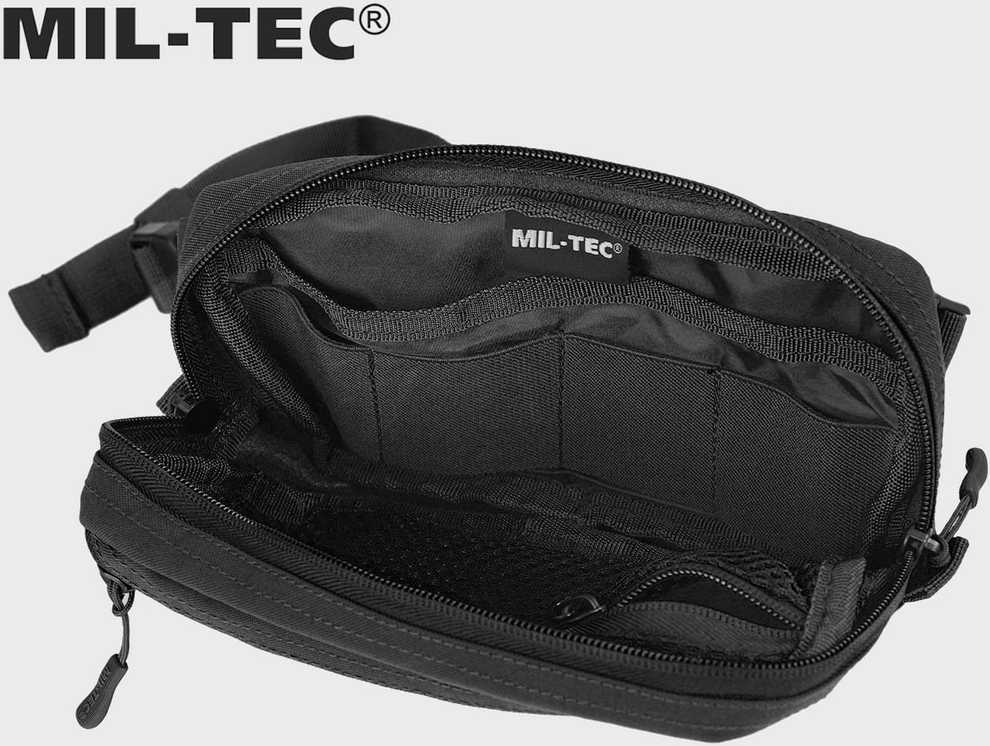 Mil-Tec JUODA VĖDUOKLINĖ KUPRINĖ MOLLE