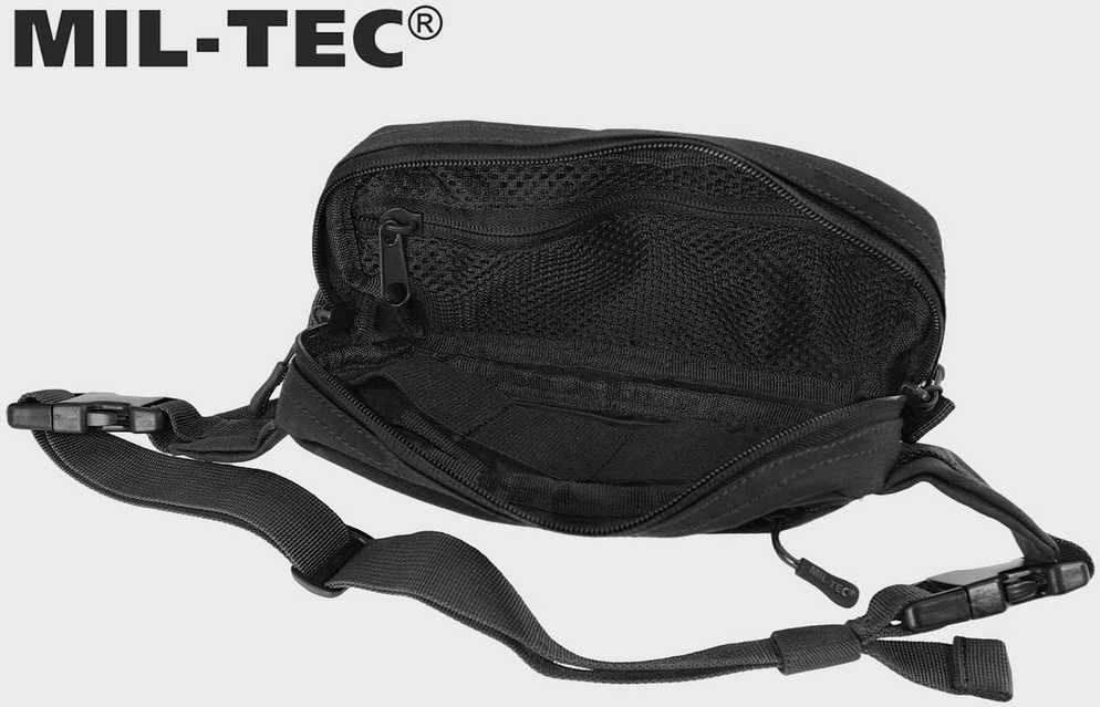 Mil-Tec JUODA VĖDUOKLINĖ KUPRINĖ MOLLE