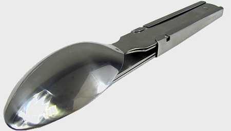Mil-Tec GER. TSR 4-PC S/STEEL EATING UTENS.