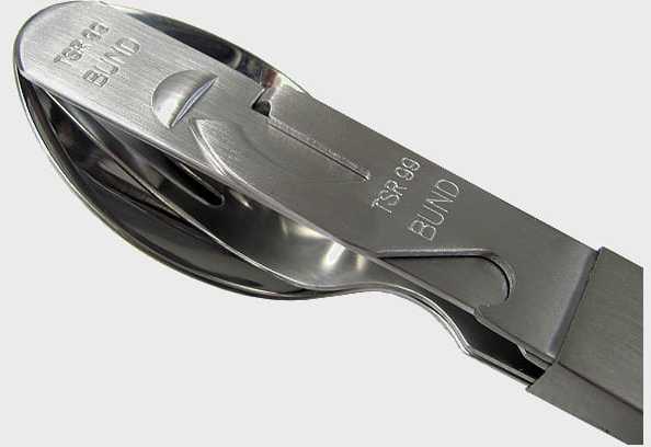 Mil-Tec GER. TSR 4-PC S/STEEL EATING UTENS.
