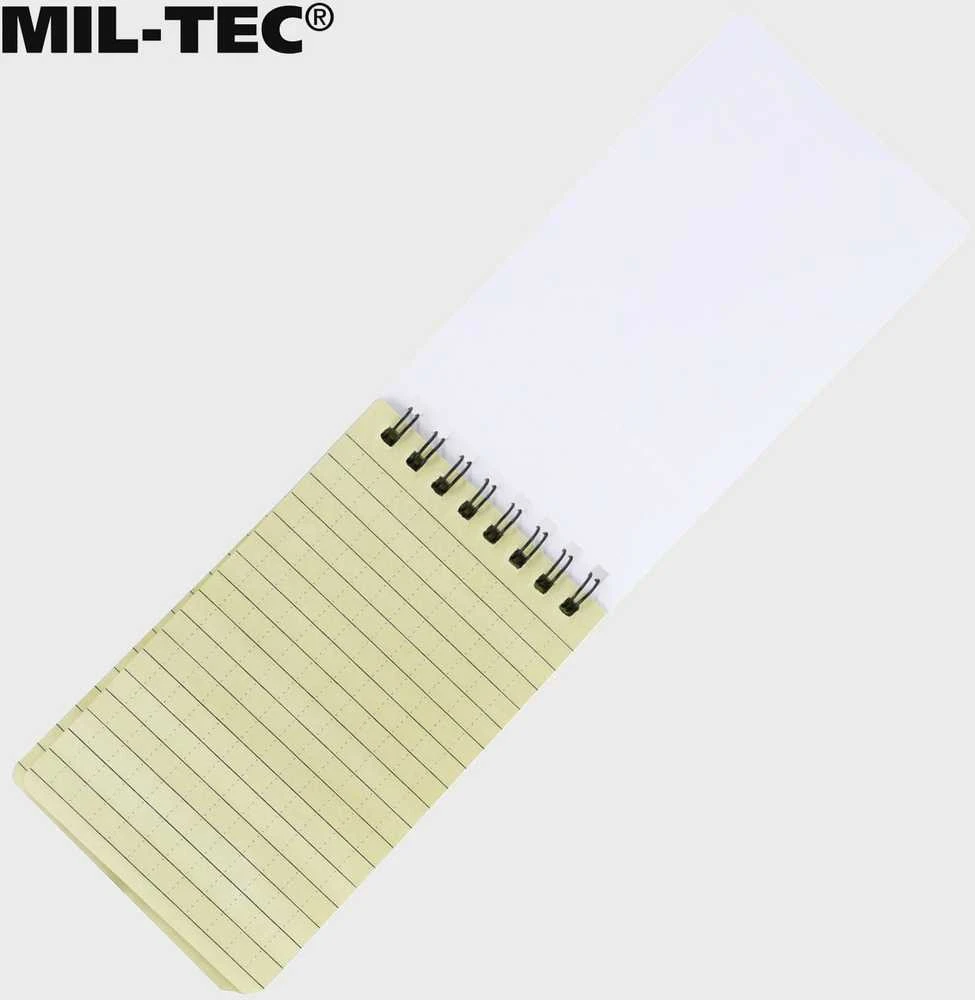 Vandeniui atspari užrašinė Mil-Tec
