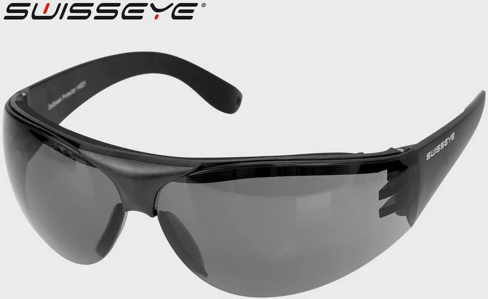 Swiss Eye Wide Safety Glasses OUTBREAK PROTECTOR Smoke color Apsauginiai, taktiniai, šaudymo akiniai