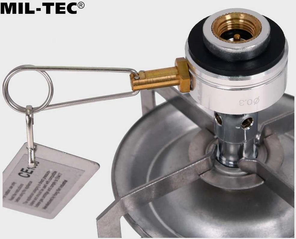Butano degiklis stovyklautojams MIL-TEC Spider, didelis