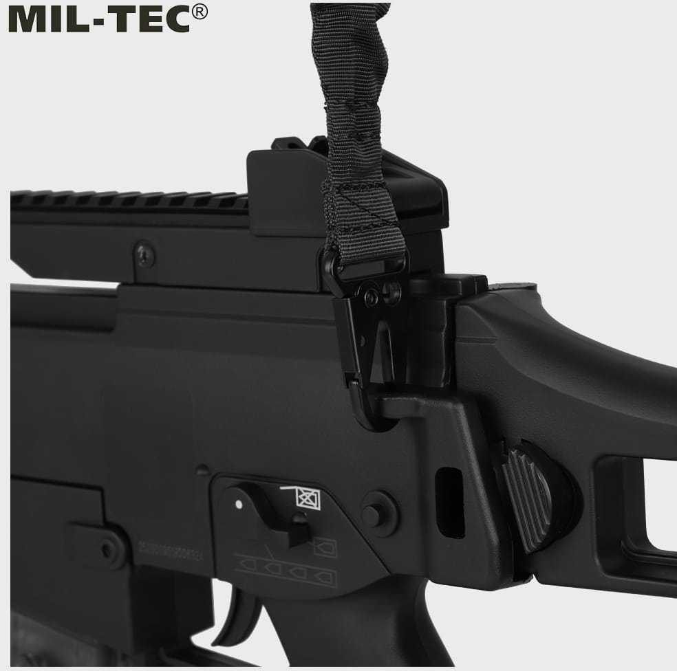 Diržas ginklui Mil-Tec 2 taškų, Juoda