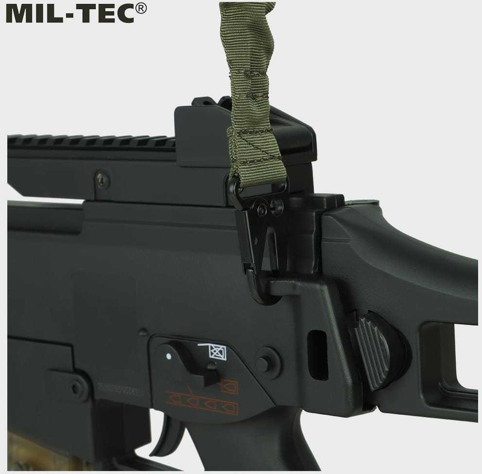 Diržas ginklui Mil-Tec 2 taškų, Olive Žalias