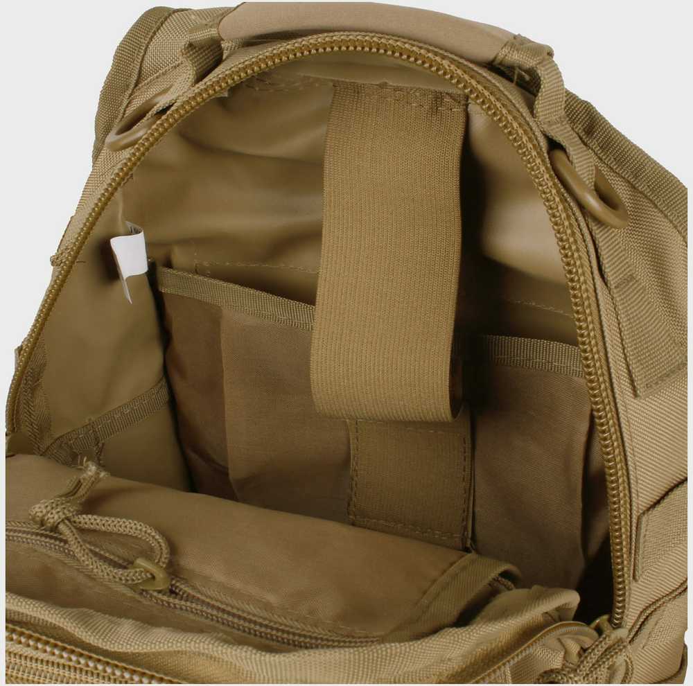 Kuprinė su viena petneša Mil-Tec Assault, 10l., Coyote