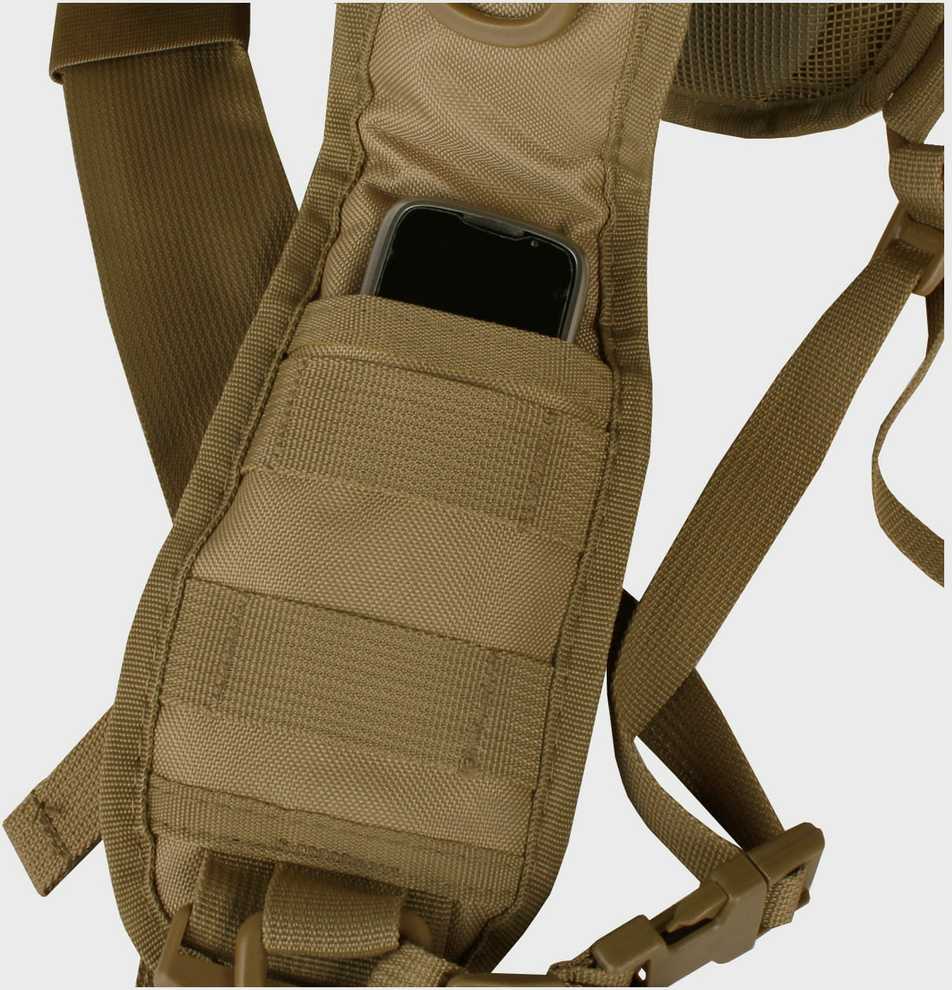 Kuprinė su viena petneša Mil-Tec Assault, 10l., Coyote