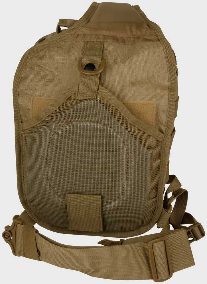 Kuprinė su viena petneša Mil-Tec Assault, 10l., Coyote
