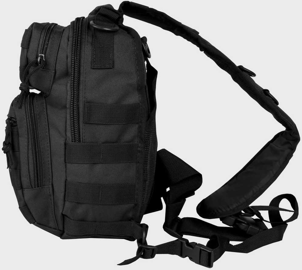 Mil-Tec Juodas ONE STRAP ASAULT PACK MAZAS