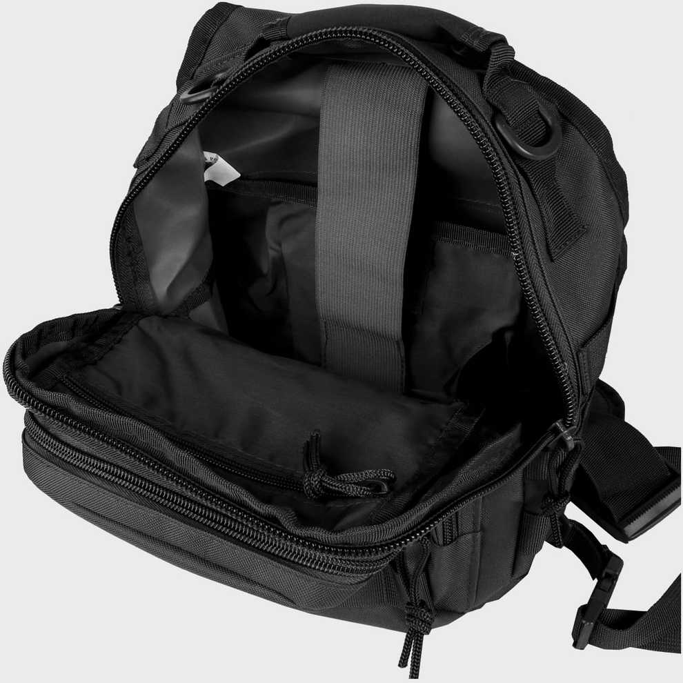 Mil-Tec Juodas ONE STRAP ASAULT PACK MAZAS