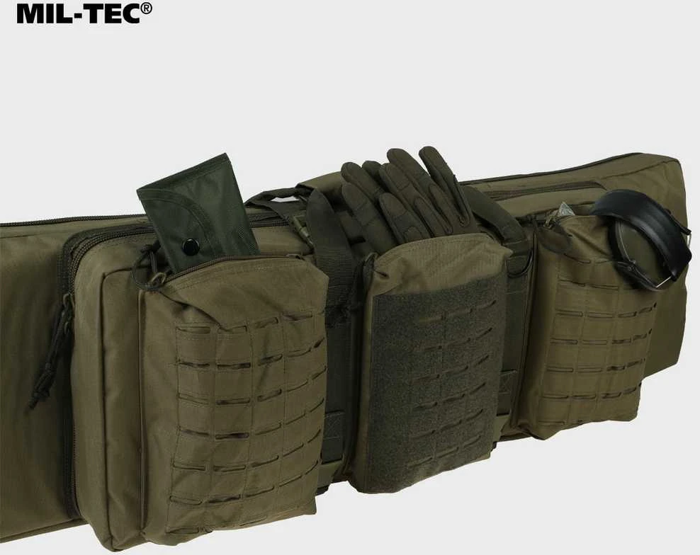 Dėklas ginklui Mil-tec dvigubas žalias