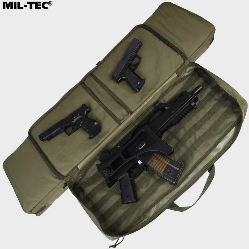 Dėklas ginklui Mil-tec dvigubas žalias