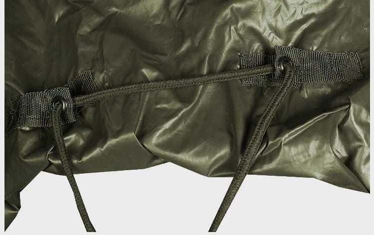 Palapinsiaustė Mil-Tec US Rip-Stop Poncho žalios spalvos (Olive)