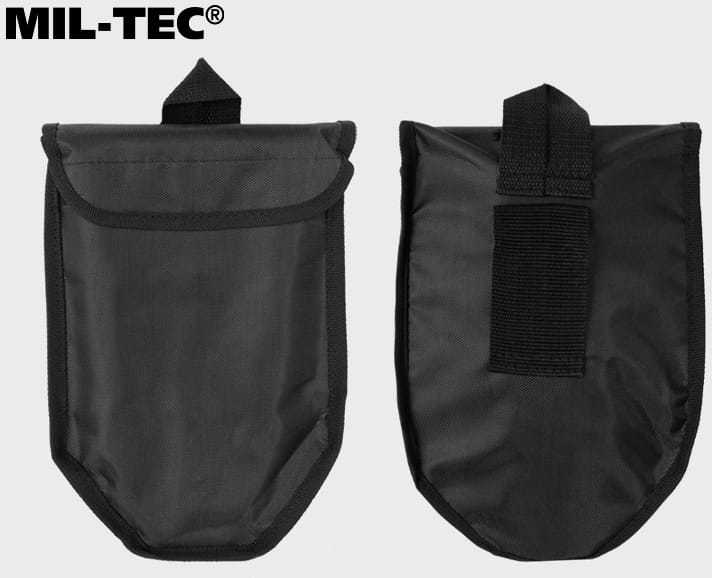 Kastuvėlis Mil-Tec Gen.II, dantytu ašmeniu, su dėklu