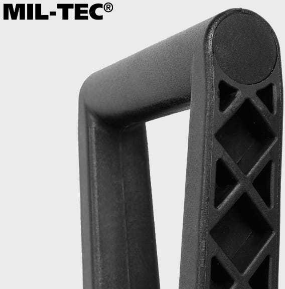 Kastuvėlis Mil-Tec Gen.II, dantytu ašmeniu, su dėklu