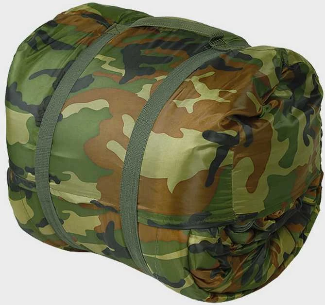 Mil-Tec Woodlan ′Pilot′ Sleeping Bag Woodland marginimo miegmaišis