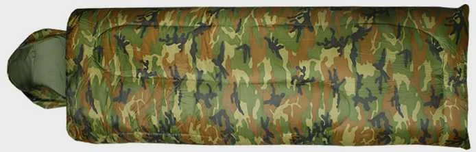 Mil-Tec Woodlan ′Pilot′ Sleeping Bag Woodland marginimo miegmaišis