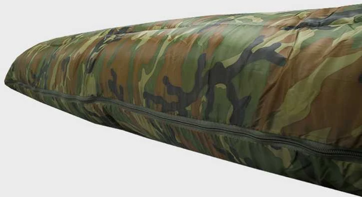 Mil-Tec Woodlan ′Pilot′ Sleeping Bag Woodland marginimo miegmaišis