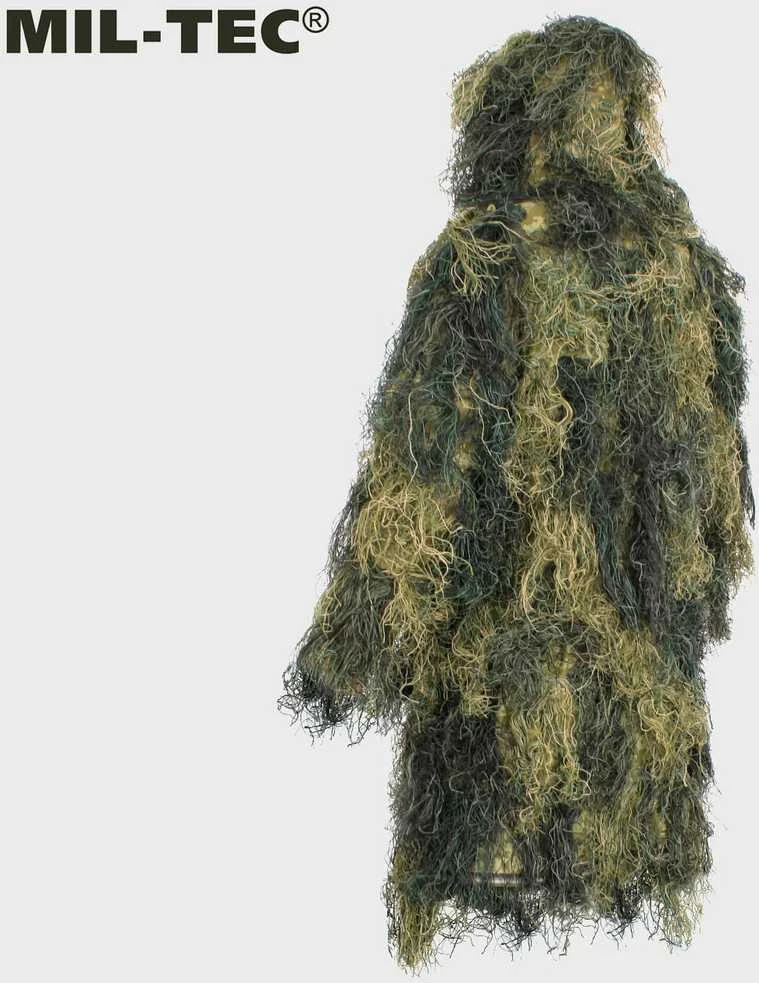 Mil-Tec Woodland Ghillie Parka ′ Anti Fire′ Maskuojantis kostiumas