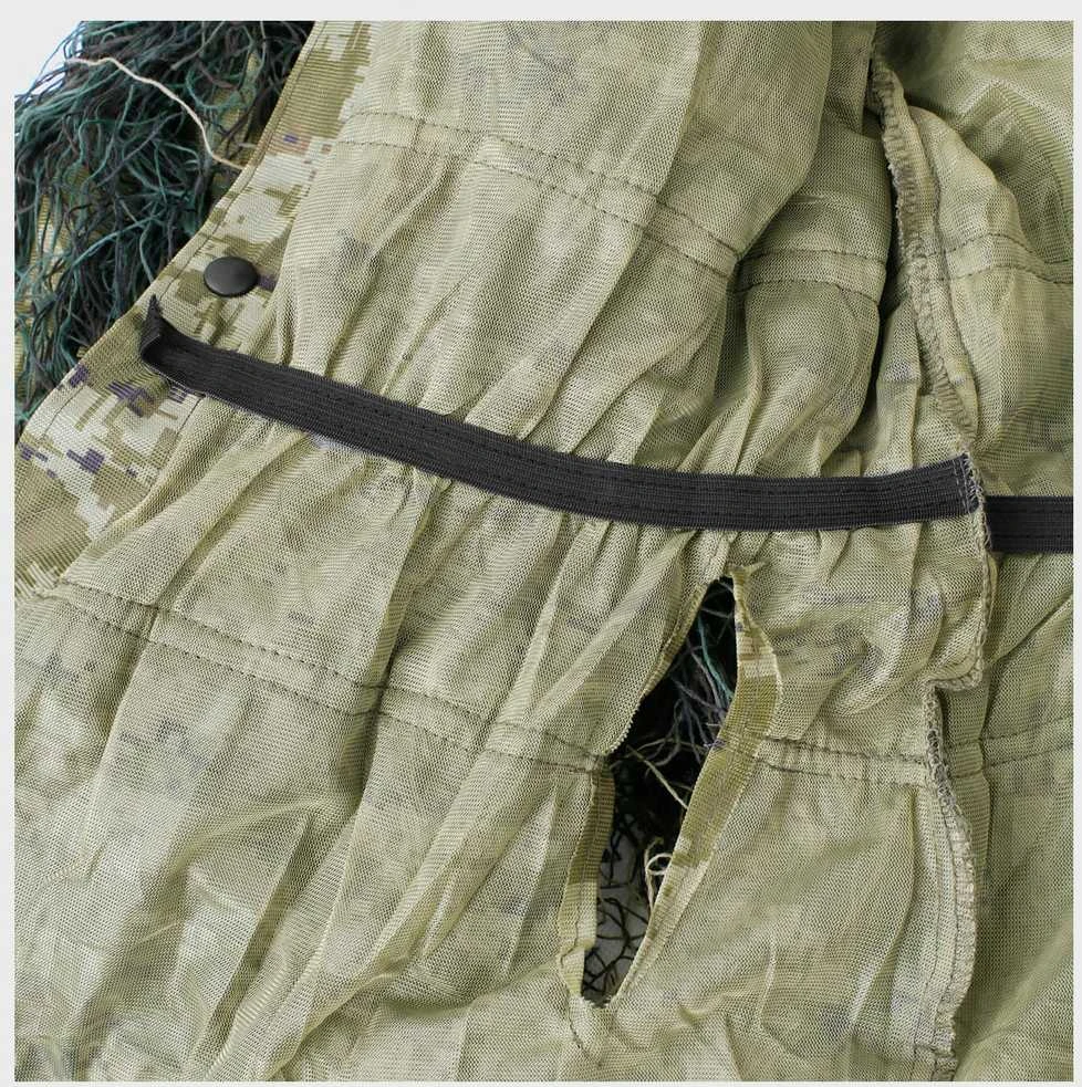 Mil-Tec Woodland Ghillie Parka ′ Anti Fire′ Maskuojantis kostiumas