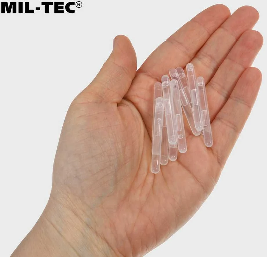 Mil-tec Lightstick Mini 4 cm Mėlyna 10 vnt