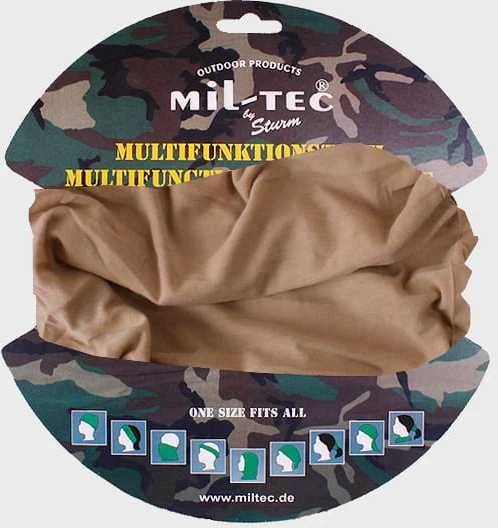 Mil-Tec Daugiafunkcė kaklaskarė, chaki