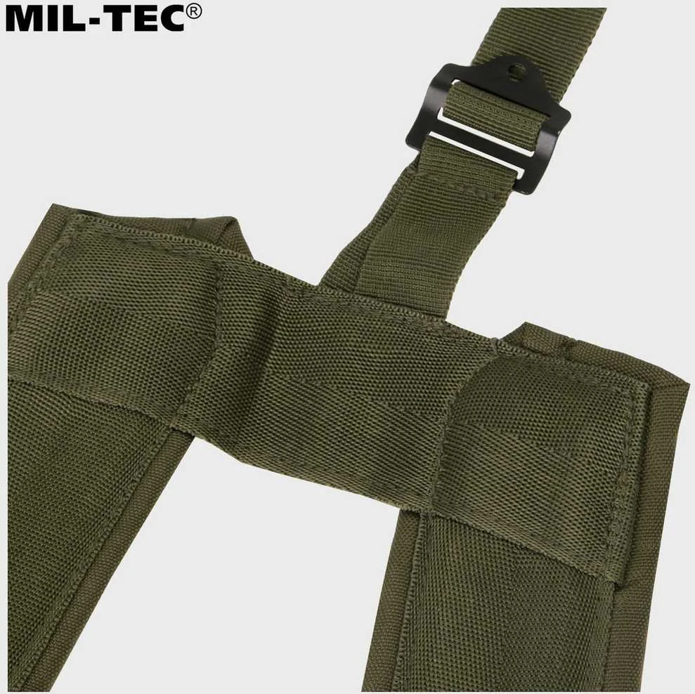 Mil-Tec OD US LC2 Suspenders Olive Petnešos