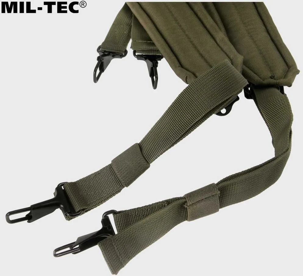 Mil-Tec OD US LC2 Suspenders Olive Petnešos