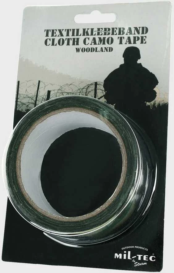 Lipni juosta Mil-tec woodland camo
