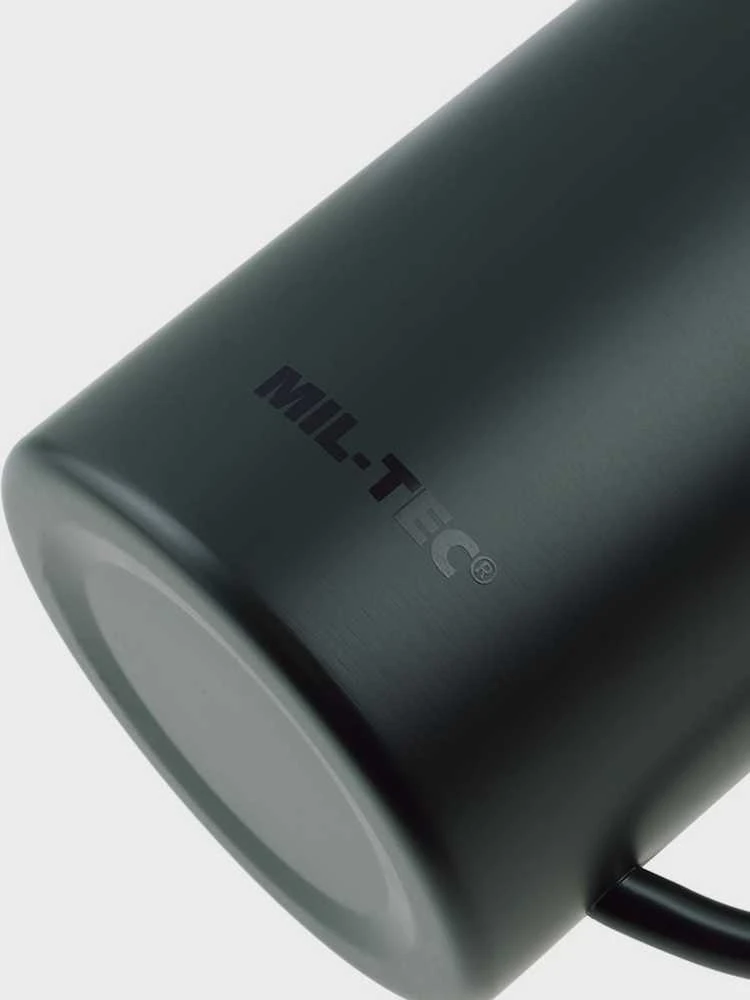 Termosinis metalinis Mil-tec puodelis 450ml žalios spalvos