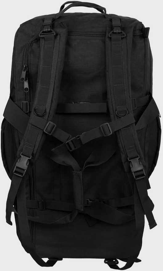 Kuprinė-tašė su ratukais Combat Mil-Tec juoda, 118L