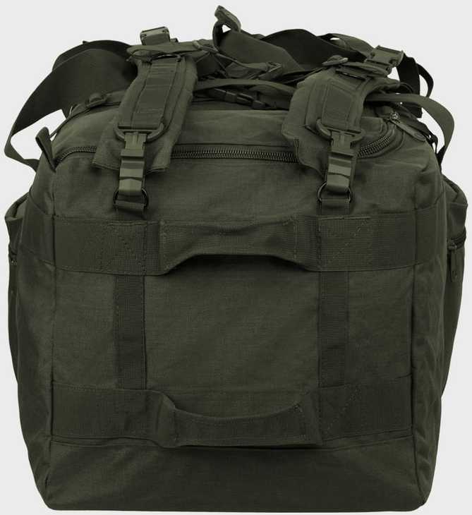 Krepšys ant ratukų Lagaminas Mil-Tec 110l, Olive