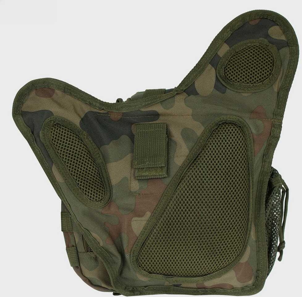 Medžioklinė petinė kuprinė Commander, Texar, stovyklavimui, 1 pagrindinis skyrius, 9 kišenės, PL Camo / wz.93 maskuotė