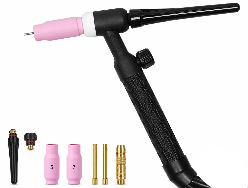 Degiklis FORBY® TIG F17V su vožtuvu - 4 metrai / 35-50 mm