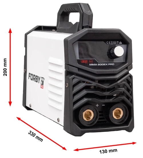Suvirinimo aparatas FORBY® MMA 200EX PRO (200A - 60%) (su pulsu) aprašymas - Prekės nuotrauka
